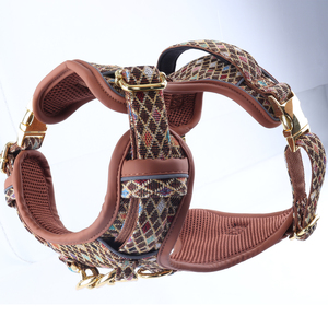 आरामदायक ऑक्शफोर्ड पालतू जानवरों के लिए किसी भी तड़ी और बड़े सूट के लिए लोगो हार्नेस सेट को शामिल नहीं करता है। - Product Image 4