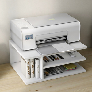 Mini organizador de escritorio, estante de almacenamiento rectangular de 3 niveles para organización de escritorio de oficina - Product Image 3