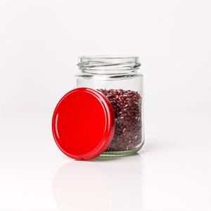 Tarro de vidrio sellable personalizado de 100 ml, 45 ml, 30 ml para almacenamiento de alimentos en la cocina, ideal para chiles, especias y jaleas. - Product Image 1