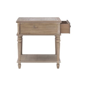 Hogar MUEBLES Madera Natural <span class=keywords><strong>Henry</strong></span> Accent Mesa auxiliar con almacenamiento - Product Image 2