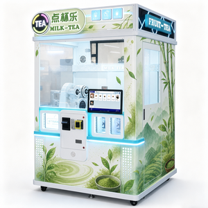 Distributeur automatique <span class=keywords><strong>de</strong></span> Bubble Tea avec bras robotique intelligent <span class=keywords><strong>pour</strong></span> boissons froides, café et thé au lait Boba – À vendre par le fabricant - Product Image 1