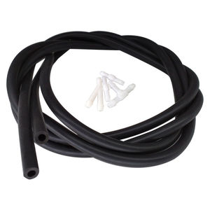สายยางล้างรถ Guangyi Components ขนาด 4x7 มม. สีดำ ทำจากยาง พร้อมข้อต่อ สำหรับระบบล้างกระจกหน้ารถ - Product Image 1