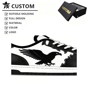 Produzione Personalizzata di Sneaker, Design Originale con Logo, Scarpe da Uomo di Alta Qualità per Sport, Basket e Skateboard - Product Image 3