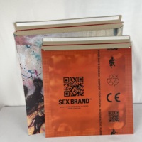 Sobre de Cartón Reciclable Ecológico, Papel Kraft Rígido, Impresión de Logotipo Personalizado, Grosor de 250 g/m², Autoadhesivo para Mensajería