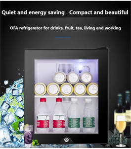 Enfriador de Vino Eléctrico Silencioso de Pequeña Capacidad Nuelead de 30L, <span class=keywords><strong>Mini</strong></span> <span class=keywords><strong>Nevera</strong></span> para Dormitorio, Hotel, Bar - Product Image 4