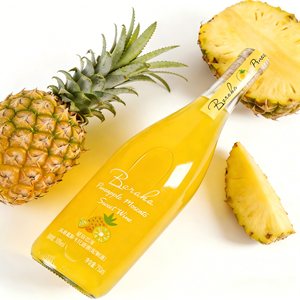 Vin de Moscato infusé aux fruits 750ml Ananas & Fruit de la <span class=keywords><strong>Passion</strong></span>, Vin Doux, Coffret Cadeau - Product Image 1