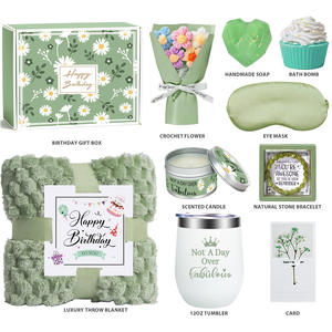 ชุดตะกร้าของขวัญสปาลาเวนเดอร์ของขวัญของขวัญของขวัญวันคริสต์มาสที่สมบูรณ์แบบผ่อนคลายแบบมีเอกลักษณ์ - Product Image 1