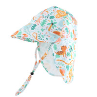 Sombrero Deportivo Ligero y Transpirable para Exteriores, Protección UV, Gorra de Verano para Bebés, Secado Rápido, con Solapa para el Cuello
