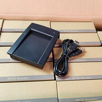 Lecteur RFID de bureau 125 KHz USB, lecteur d'identification EM de proximité, Plug and Play pour système de contrôle d'accès et d'enregistrement de cartes de membre