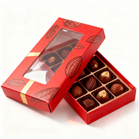 Boîte cadeau de luxe en papier pour chocolats et bonbons, pour mariage