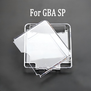 Étui en cristal pour <span class=keywords><strong>console</strong></span> <span class=keywords><strong>Nintendo</strong></span> 2DS/GBA SP/3DS <span class=keywords><strong>XL</strong></span>/NEW3DS <span class=keywords><strong>XL</strong></span> LL/PSP GO/NDSL/PSP/PSV, coque de protection rigide transparente en cristal - Product Image 3