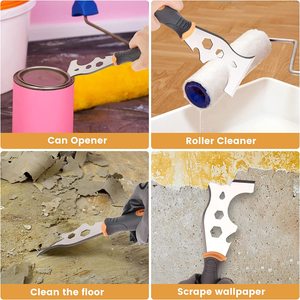 16-in-1 họa sĩ của công cụ 3 "Putty dao vách thạch cao sơn scraper đa-họa sĩ của thép không gỉ công cụ - Product Image 6
