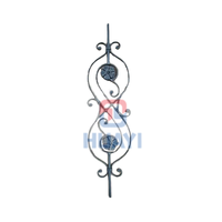 Panneau décoratif en fer forgé pour portail de clôture 710*640 mm, vente en gros, direct usine, accessoires de portail en fer forgé, anti-rouille