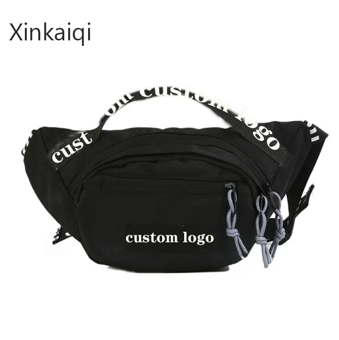 Custom Fanny Pack Men Logo Designer Running Sports Waterproof Wholesale Custom Women Cross Chest Belt Waist Bag