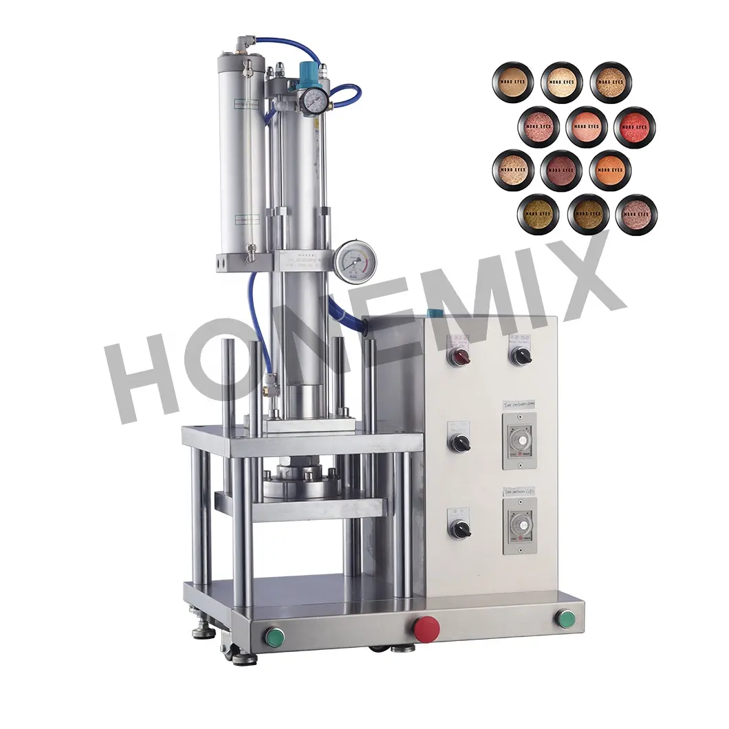 Hone Cosmetic Small Powder Press maschine Make Up Lidschatten Lab Pressed Powder Compact ing Powder Compact ing Press Machine