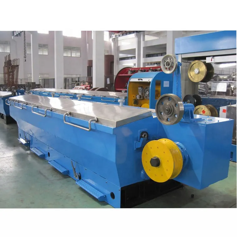 Brass Copper Alloy EDM Wire copper rod breakdown Wire Drawing Machine