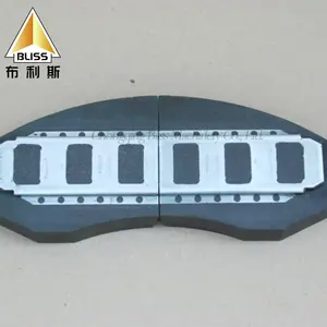 Bliss Brake PRF1126 Venta al por mayor Locomotora Repuestos Buen precio Alta calidad China Zapatas de freno Pastillas de freno Sin ruido Repuestos