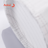Sac filtrant en polyester à fond renforcé pour dépoussiéreurs industriels, sacs filtrants pour dépoussiéreur industriel pour la collecte de poussière