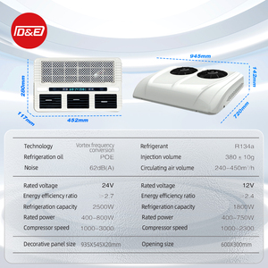 Nuevo Aire Acondicionado de Techo CNDE de Alta Calidad 12/24V AC con Doble Ventilador para Camiones, Autocaravanas y Casas Rodantes, Compresor de Rotor, 12 Meses de Garantía - Product Image 6