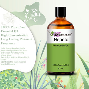Huile essentielle d'herbe à chat 100% naturelle et pure d'extraction végétale pour apaiser - Product Image 2