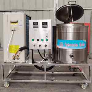 Petite machine à pasteuriser le lait à la vapeur pour la crème glacée, homogénéisateur de crème glacée, machine à pasteuriser les œufs pour la crème glacée à vendre - Product Image 5