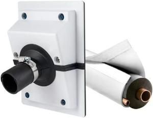 Manchon mural pour ligne de climatisation et cache de raccordement HVAC pour systèmes de climatisation extérieurs et intérieurs - Product Image 3