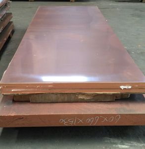 10 Gauge Non-Alloy Brass Sheet Plate 4x8/4x10 ft H62/H65/C2600 CNC Machining Cutting Customizable <b>Heat</b> <b>Sink</b> Busbar China - Product Image 2