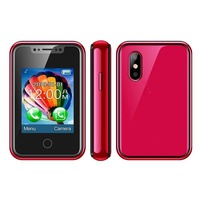 Mini Teléfono con Funciones 8XR, Pantalla de 1.77 Pulgadas, Red 2G GSM, Marcador Inalámbrico, SMS, Multimedia, Tamaño de Bolsillo, Dispositivo Móvil Pequeño