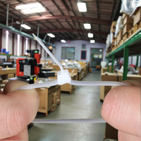 Attaches de câble autobloquantes Nylon66 de haute qualité fabricant d'outil de joint en plastique personnalisé 100 pièces 3.6*200mm attaches à glissière en plastique 8 pouces