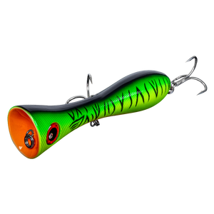 Top eau eau salée pêche à la traîne dur leurre grande <span class=keywords><strong>bouche</strong></span> Popper leurre 205mm/133g - Product Image 2