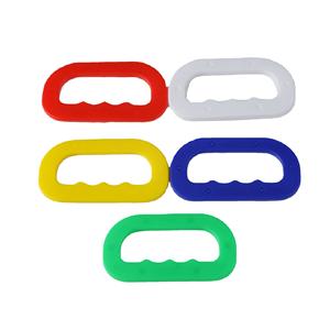 2025, venta al por mayor, bolsas de plástico con asa, bolsa de compras ecológica, bolsa de polietileno con asa troquelada reutilizable personalizada para ropa y zapatos - Product Image 2