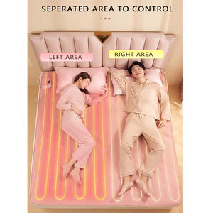 Manta eléctrica de gran tamaño para interior, alfombra calentada para cama, suave y mata ácaros para Winner - Product Image 2