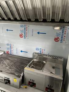 Camión de Comida Portátil de Acero Inoxidable con Cocina Completa, Remolque Moderno para Venta de Kebab - Product Image 6