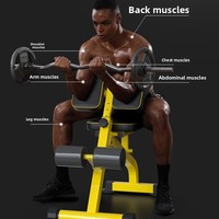 Chaise Romaine Multifonctionnelle Pliante pour Exercices Abdominaux et Musculation avec Logo Personnalisé Goat Lifter