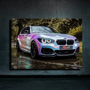 Voiture de sport de luxe moderne lumière LED peinture course Supercar affiches et impressions photos d'art mural pour la décoration de bureau à domicile - Product Image 2
