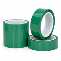 Ruban de masquage coréen GOC en PET vert résistant aux hautes températures pour la peinture en poudre et la sublimation par presse à chaud