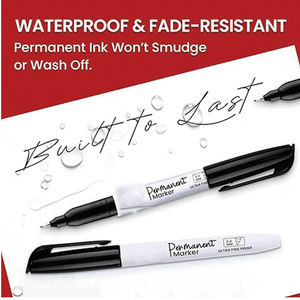 Manufacturer Custom Low MOQ <strong>Sharpie</strong> 0.4mm <strong>Ultra</strong> <strong>Fine</strong> <strong>Point</strong> Permanent Ink Marker Pen Set Premium Waterproof - Product Image 3