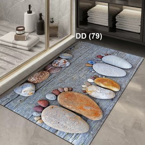 Décoration <span class=keywords><strong>de</strong></span> luxe nouveauté motifs imprimés en 3D tapis <span class=keywords><strong>de</strong></span> sol en <span class=keywords><strong>pierre</strong></span> antidérapant séchage rapide boue <span class=keywords><strong>de</strong></span> diatomée tapis <span class=keywords><strong>de</strong></span> bain tapis <span class=keywords><strong>de</strong></span> salle <span class=keywords><strong>de</strong></span> bain absorbant - Product Image 2