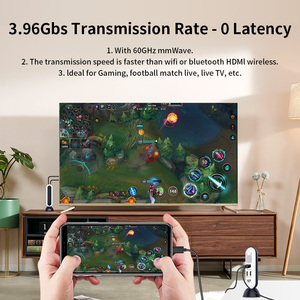 PeakDo <span class=keywords><strong>HDMI</strong></span> Inalámbrico <span class=keywords><strong>4K</strong></span>, Kit Extensor <span class=keywords><strong>HDMI</strong></span> Inalámbrico, Rango de Transmisión de 100 pies, Negro - Product Image 6