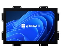 Nuevo Panel de Control Industrial Integrado Personalizado de 15.6 Pulgadas, IP65, Sin Ventilador, 4GB, 1920X1080, 16:9, Táctil Capacitivo, J1900, Unidad de 32G, Metálico