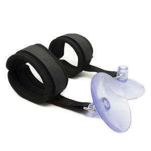 Duş odası emme diski kelepçe BDSM köle seks oyuncağı naylon kelepçe çift flört seks oyuncak - Product Image 4