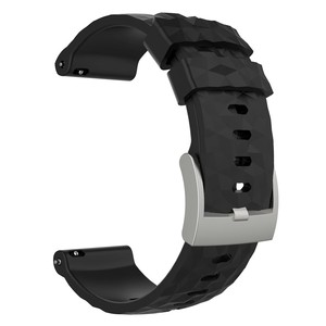 Bracelet de montre de remplacement en silicone pour <span class=keywords><strong>Suunto</strong></span> <span class=keywords><strong>9</strong></span> D5 D5I <span class=keywords><strong>Suunto</strong></span> Spartan Sport Wrist <span class=keywords><strong>HR</strong></span> <span class=keywords><strong>Baro</strong></span> Traverse Smartwatch - Product Image 1