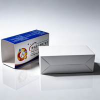 Boîte d'emballage de médicaments écologique avec logo personnalisé, impression haute définition, boîte pliable recyclable pour compléments alimentaires