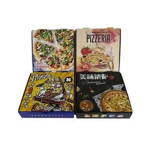 Wholesale Cheap Low Price Corrugated Cardboard Custom Pizza Box Packaging