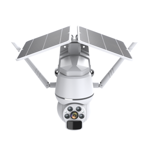 Caméra IP solaire PTZ 4G/Wifi, étanche IP65, vision nocturne, caméra de sécurité extérieure, application Tuya, caméra CCTV - Product Image 1