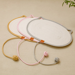 Cotton rope cat <b>scratch</b> mat, anti-<b>scratch</b> and wear-resistant dog mat, cooling mat, sleeping mat, integrated pet mat, cat bed, - Product Image 2