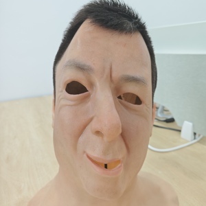 Personnalisation Silicone Homme Tête Masque Carnaval Réaliste Simulation Réaliste Fait À La Main Halloween Cosplay Mascarade Visage Changeant - Product Image 2