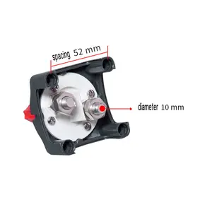 2-Speed Power Outage Dpdt 12V 24V 48V Dual Car Vehicle RV Marine Boat Battery Isolator Master Switch Disconnect Power Cut Off