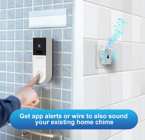 Zcvision nhà máy bán buôn Chất lượng cao bằng sáng chế tư nhân khuôn Battery Powered tuya wifi thông minh video chuông cửa máy ảnh - Product Image 2