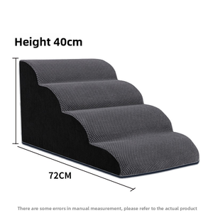 <span class=keywords><strong>Escalera</strong></span> de escalada para mascotas plegable de nuevo patrón sólido al por mayor para que los perros lleguen a lugares más altos - Product Image 6